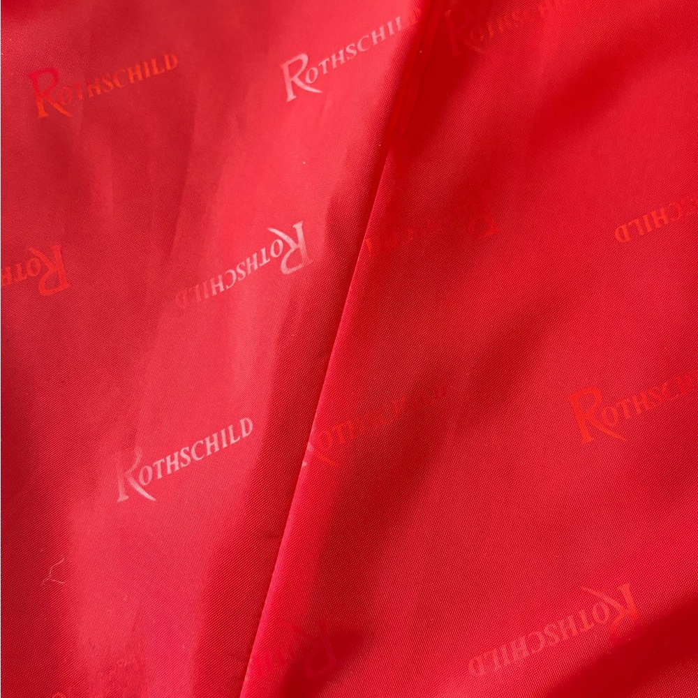 Rothschild Wool Velvet Hood Detail VTG Swing Peacoat Girls Sz 14 Scarlet Red NWT - Picture 13 of 16